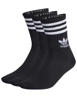 Crew Sock 3STR Black