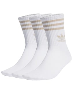 Crew Sock 3STR White Wonder Beige