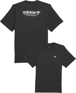 4.0 Logo Tee Black White