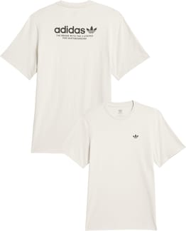 4.0 Logo Tee Wonder White Black