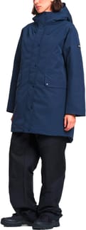 MTD Sherpa Mid-Length Quilted Hooded Parka W Empire