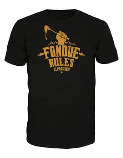 Fondue-Toni T-Shirt Black