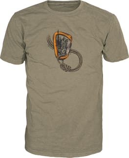 Chraxler T-Shirt Green Grey Dark Melange