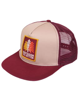 Alpwald Mütze Trucker Cap Cordovan