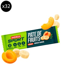 Pack Pâte de Fruits Abricot Banane (x32)