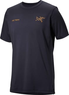 Captive Split SS T-Shirt Black Sapphire