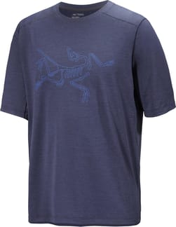 Cormac Logo SS M Black Sapphire Heather