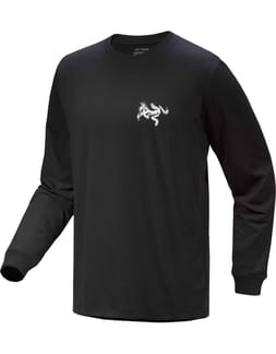 Kragg SL Cotton Tile LS M Black/Arctic Silk