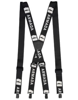 Stage Suspenders Black Bone Dust