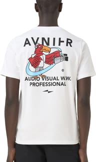 T-Shirt SOURCE BIRD VISION Blanc