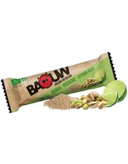 Barre bio 25g Baouw Quinoa-Pistache-Citron Vert