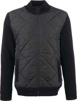 Barbour Arch Diamond Quilt Knit Black
