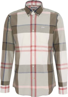Harris Tailored Shirt Glenmore Olive Tartan
