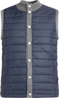 Essential Knitted Gilet Mid Grey