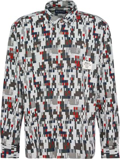 Coalbrook Relaxed Jacquard Shirt Sage