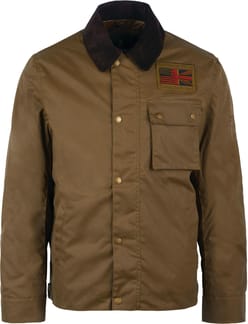 B.Intl Workers Wax Jacket Sand