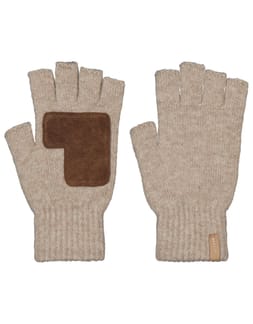 Banxs Fingerless Gloves Light Brown
