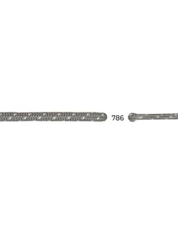 Lacets Ronds Magic Gris Blanc