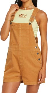 Sand Canyon Cord Short Overall W Biscuit