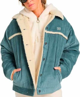 Cord In Love Trucker Jacket W Silver Bleach