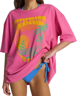 Sunrise To Sunset SS Tee Guava