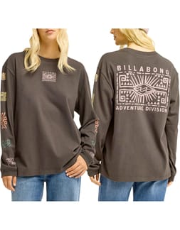 Adiv Stamp LS Tee Black Sands
