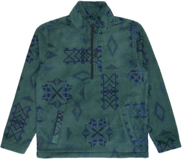 Boundary Mock Neck Smoke Pine