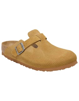 Boston Suede Leather Corduroy Cork Brown