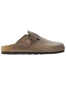 Boston Oiled Leather Narrow Tobacco Brown