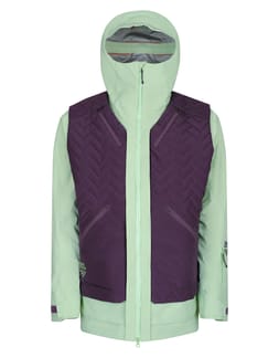 M Veste Ora Xpore Modul Light Green/Deep Purple
