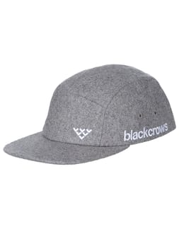 Quintus Wool 5 Panel Cap Dark Grey