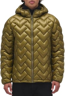 M Plumis Micro Down Jacket Olive Green