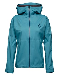 W Stormline Stretch Rain Shell Cerulean Blue