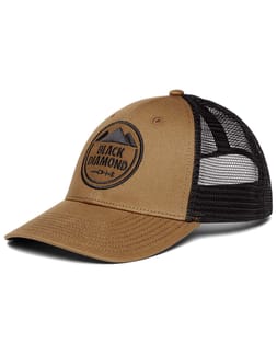 BD Low Profile Trucker Hat Dark Curry Black