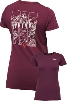 W Multi Sport Ss Tee Blackberry