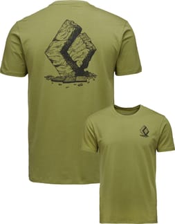 M Boulder SS Tee Camp Green