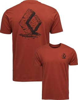 M Boulder SS Tee Burnt Sienna