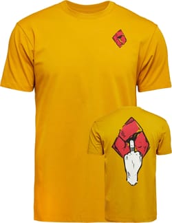 M Mono Pocket SS Tee Amber