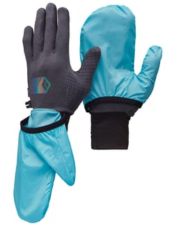 Deploy Wind Hood Gloves Carbon-Glacier