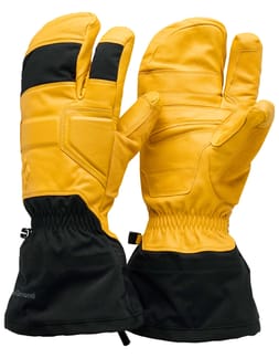 Guide Finger Gloves Beeswax Black