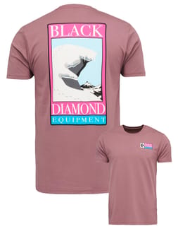 M Bd Winter Ridge SS Tee Dark Mauve