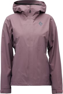 W Strataline Stretch Shell Dark Mauve