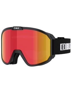 Rave Matt Black W White Logo - Brown Red