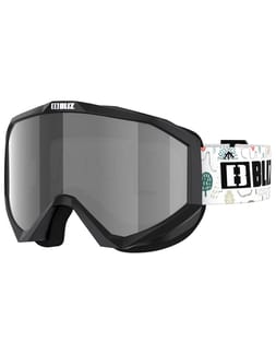 Liner Jr Black-White Logo - Brown/Silver mirror