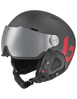 Might Visor Titanium Red Matte