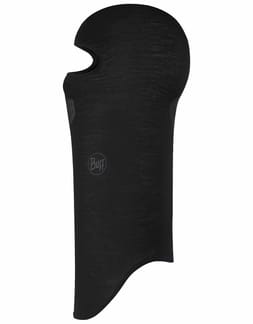 Merino Lightweight Balaclava Solid Black