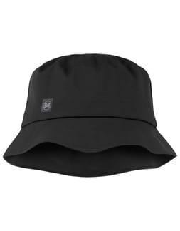 Rain Bucket Hat Solid Black