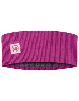 Crossknit Headband Solid Orchid