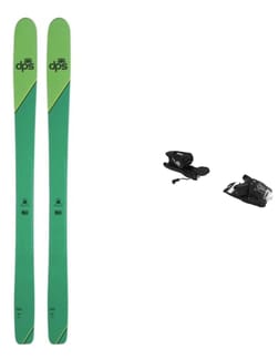 All-Mountain Ski Set Pagoda 100 Rp Green 2022