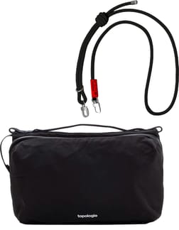 Pack Bottle Sacoche Large Black Tech Sateen